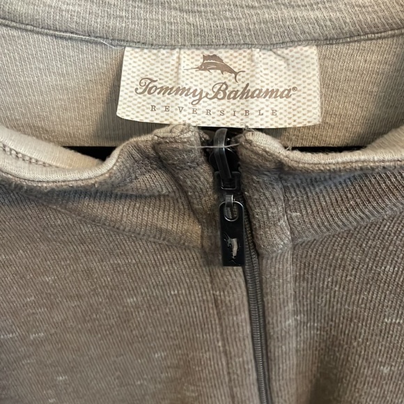 Tommy‎ Bahama heathered beige sweater XXL - Picture 2 of 7